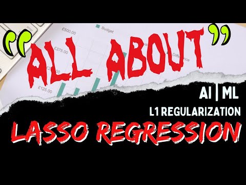 🚨Lasso Regression Explained! 🎯Master L1 Regularization in Machine Learning🚀