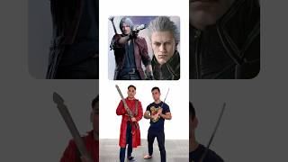 Dante vs Vergil | Weapon Breakdown #shorts