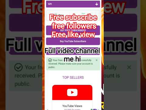 🔥 "Free YouTube Subscribers 2025 | बिना App के Real Subscriber बढ़ाओ Trick 😱" #trendingshorts #short