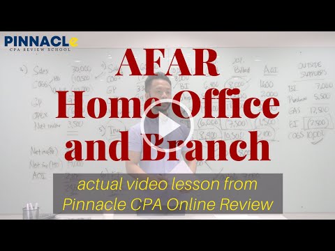 Pinnacle Online Actual Video Lesson (AFAR: Home Office and Branch)