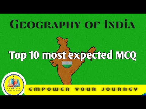 INDIAN Geography || Most important MCQ Part -1
