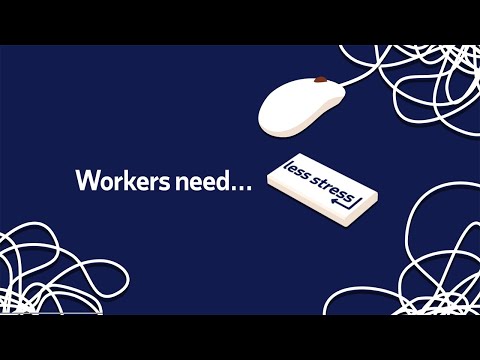 How is stress affecting worker productivity?