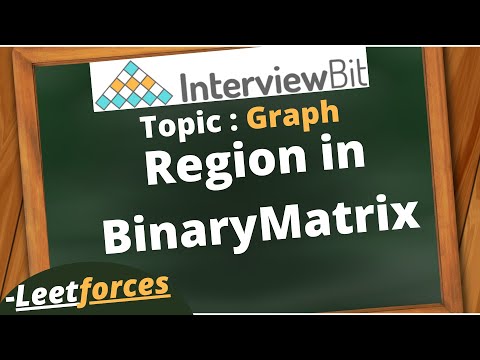 Region in BinaryMatrix | InterviewBit | Hindi
