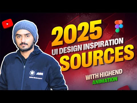 🔥Top 5 UI Design Inspiration Websites for 2025 | Boost Your Web Design Creativity Fast!