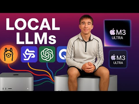 I just bought a ($5000) Mac Studio M3 Ultra to run 'state-of-the-art' local LLM's [UNBOXING]