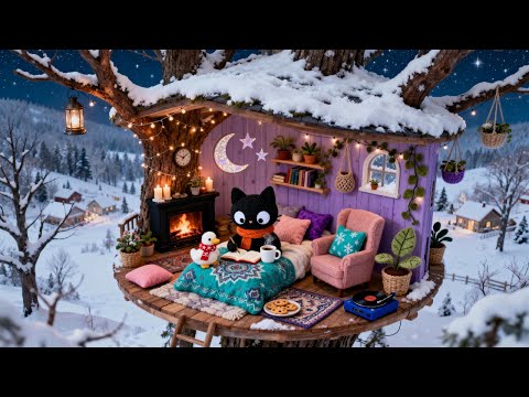 A Quiet Night 🌌 Jazzy Lofi to Unwind, Relax & Daydream