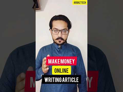 Write article with this website and earn money | Is website sy article likho or passa kamao| #shorts