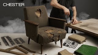 CHEST'ER furniture restoration armchair