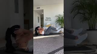 10 minute ab workout from home | full video on YouTube #fyp #abs #howtogetabs #abworkoutfromhome