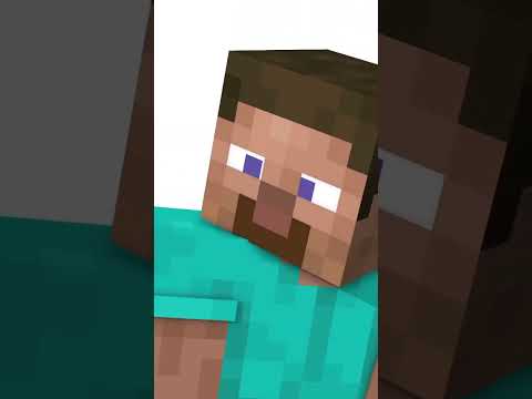 Steve Got Angry so much to Chocolate Chips Made By Dandy's world #animation #minecraft🤣