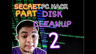 DISK CLEANUP - Secret PC hack Part 2 #shorts #pchacks