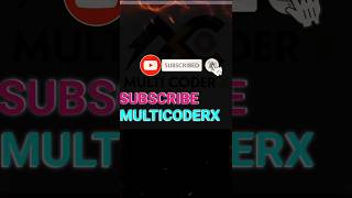 Glitch Text Effect part 2 #html #css #javascript #shorts #viral #coding #multiCoderX