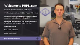 Popular PHP Scripts Mass Installer, Cloner, Manager, Article Creator and Publisher