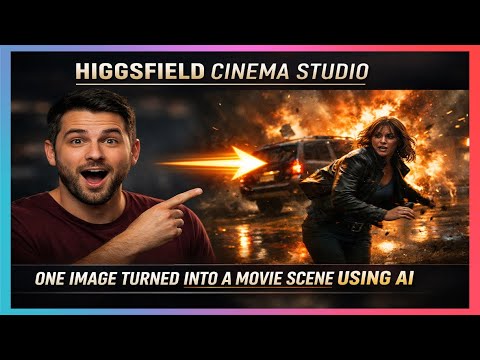 I Turned One Image Into a Movie Shot Using AI (Higgsfield Cinema Studio)
