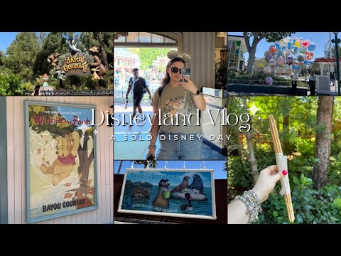 disney vlog | my first ever solo day!!
