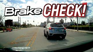 RAGER Acts Like This After Being Honked At! Bad Driving, Car Crashes, Dashcam Video 877