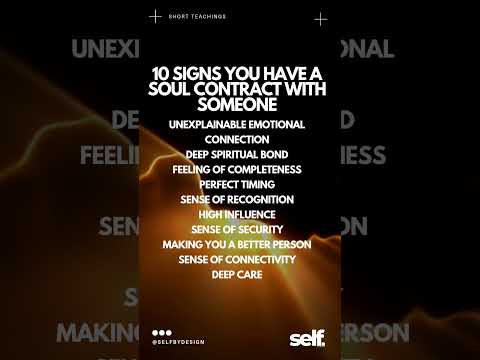 10 Signs You Have a Soul Contract with Someone ✨Dolores Cannon