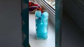 Blue Ice & Red Tea 💙❤️ #blueice #redtea #hibiscus #icedrink #cocktail #shorts #viralvideo