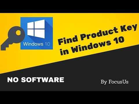 How to Find Product Key in Windows 10 (IN SINGLE COMMAND)