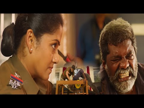 பெண் காவலரின் தூணிச்சில் | Venkat Prabhu, Vaibhav | Lock Up Movie Scene