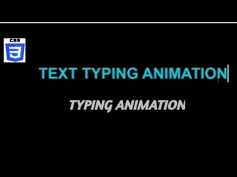 HTML & CSS Typing Animation Effect — No JS Needed Day 14 | Part 14