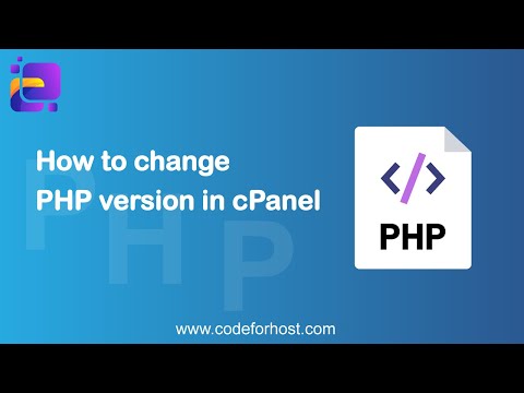 How to update or change PHP Version in cPanel using MultiPHP manager & PHP Version Selector