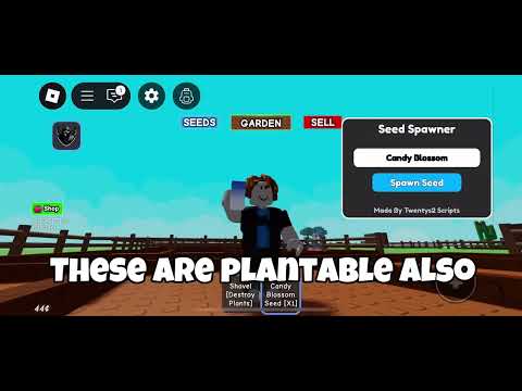 NEW!🌳 ✨GROW A GARDEN SEED SPAWNER SCRIPT! 🌱   EASY SEED! 🍭