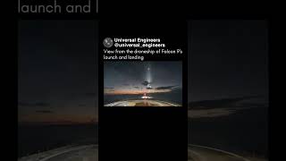 Falcon launch and landing #science #physics #fun #satisfyingphysics