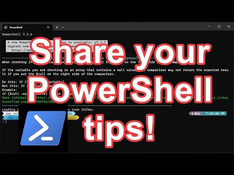 PowerShell tiPS module - How to add your PowerShell tips to share them with the world