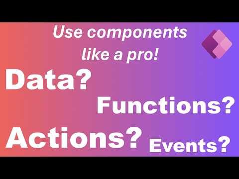 How to use Enhanced Component Properties in Power Apps 🚀