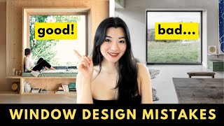 Architect Reveals 4 Window Design Mistakes to Avoid (How to design a house series)