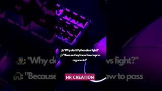 👨‍💻 Why don’t Python developers fight?💻🔥 #programmerlife #memecoding #DeveloperJokes #PythonHumor
