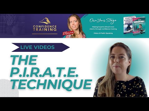 The P.I.R.A.T.E. technique of doing Live videos