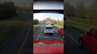 karens road rage ends in brutal karma🔥.