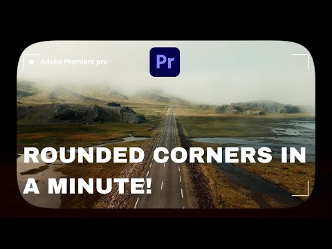 Rounded Corner Video Frame in Premiere Pro | Easy Tutorial