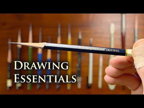 The 8 Tools You NEED For Academic Drawing