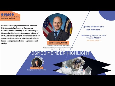 Space Doctors, Robots, and Life on Mars: Dan Buckland on the Future of Human Spaceflight