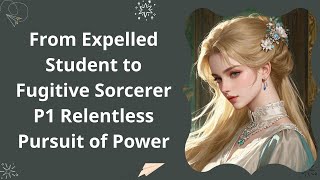 [audiobook] From Expelled Student to Fugitive Sorcerer P1  Relentless Pursuit of Power