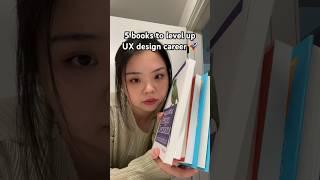 5 Books To Level Up Your UX Design Career 🚀  #ux #uxdesign #uxcareer