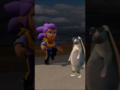 Brawl Stars vs Rat Dance Game 🐀 #shorts #brawlstars #brawlstarsanimation