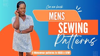 FIVE ✨MENSWEAR Patterns to HACK for Pattern Hackathon 2025 #patternhacking