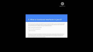 What is functional Interface in java 8 | Java Interview