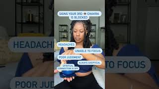 Signs Your 3rd Eye Chakra is blocked 🧿💙