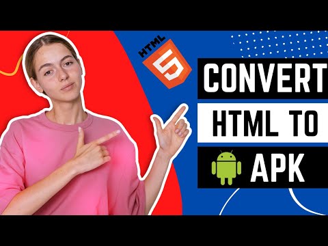How to Convert HTML to APK || Convert .html to .apk || Android APK development