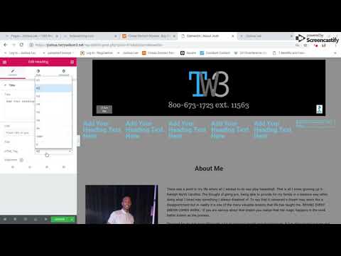 Adding Top Page Links (Sub-Sections) To Website