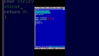 String Concatenation in C | strcat() Function Explained #shorts #short #dailyshortupload