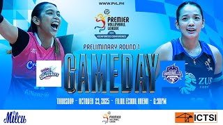 CREAMLINE vs. ZUS COFFEE - Full Match | Preliminaries | 2025 PVL Reinforced Conference