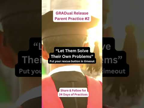 How to Release Your GRAD 🧑‍🎓 - GRADually #SeniorYearParenting #RaisingAdults #ParentingTeens