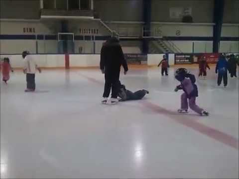 Learning to Ice Skate - It's a Blood Sport