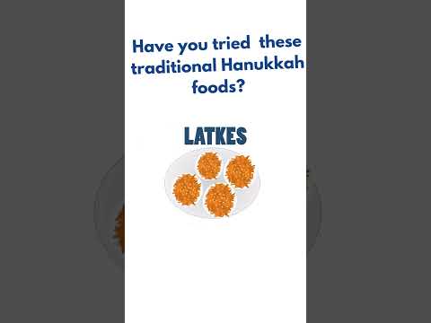 Have you tried these traditional Hanukkah foods? #hanukkah2023 #happyhanukkah